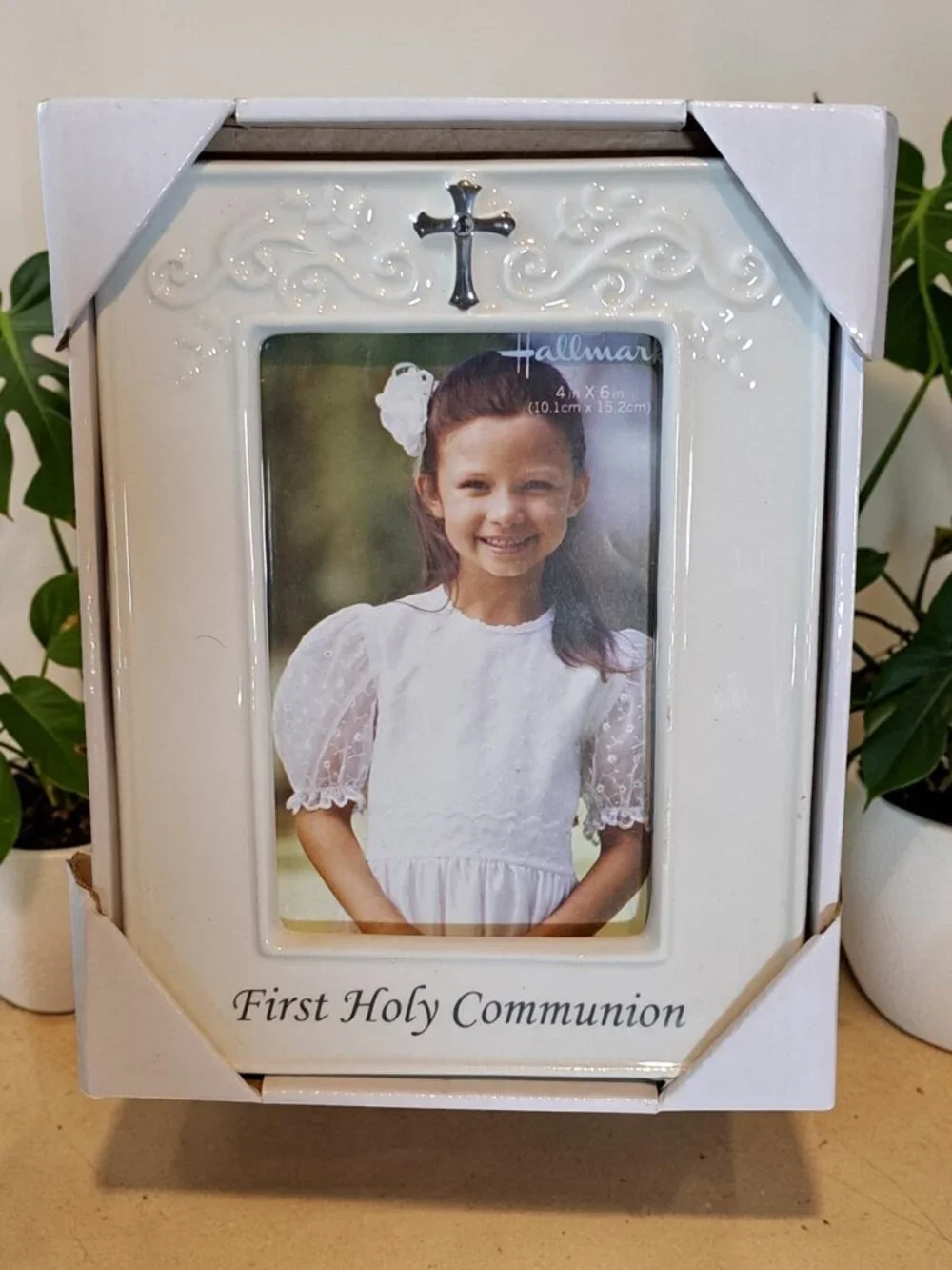 VHALLMARK First Holy Communion Religious White Ceramic 6